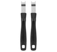 GALPADA Pince pour Grille de Barbecue en Acier Inoxydable et PP, Légère et Pratique, Lot de 2 Pièces pour Camping et Activités Barbecue, Facilitant Le Contrôle du Charbon de Bois
