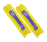 GALPADA Platoir Enduit en Plastique Double-face pour Angles Intérieurs, Outil de Finition Murale Rapide, 2pcs pour Travaux de Rénovation et Finition Murale