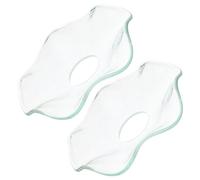 GALPADA Récupérateur Transparent de Gouttes de Bougie en Verre 2 Pièces | Bobeche Cannelée, Protection de Surface et Entretien Facile, pour Bougies Coniques, Bureaux et Spas