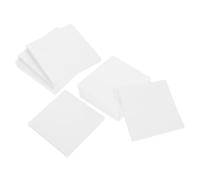 GALPADA Set de Blocs-notes Adhésifs en Papier Blanc Lot de 10 Design Détachable, 80 Feuilles par Bloc, pour Étudiants Maison et Sessions D'étude