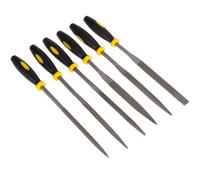 GALPADA Set de Mini Râpes à Bois en Acier et Plastique Lot de 6 pour Enlèvement Rapide de Matière et Façonnage Grossier, Outil pour Travail du Bois et Métaux