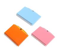 GALPADA Sets de Carnets à Spirale Lignés Facile à Transporter, pour Étudiants Papier Lot de 3 pour Écriture et Usage Professionnel