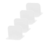 GALPADA Stabilisateur Adhésif Antidérapant Accessoire Renforçant et Sécurisant la Fixation Sol du Playpen pour Parc à Jeux en Plastique Blanc 4pcs