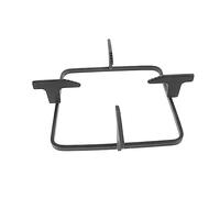 GALPADA Support de Cuisinière à Gaz Carré en Fonte Antidérapant, 12 Cm, Accessoire pour Brûleur Gaz, Support Robuste pour Poêle, Adapté la Cuisine Domestique et Professionnelle