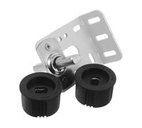 GALPADA Support de Montage Central Tubulaire pour Moteur de Rideau électrique, Fixation Robuste 55 mm, métal et Plastique, pour Salon et Chambre, Montage Rapide et Stable