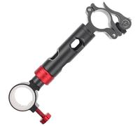 GALPADA Support de Parasol de Pêche Facile à Démonter et Pratique Rouge en Alliage D'aluminium pour Matériel de Pêche en Extérieur