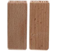 GALPADA Tampon à Pâtisserie en Bois 2 Pièces Surface Lisse et Motifs Créatifs pour Décoration Gâteau Facile à Utiliser Cuisine et Pâtisserie