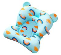 GALPADA Tapis de Bain Antidérapant en Tissu Bleu pour Bébé Coussinet Suspendre Rapide à Séchage, Support Confortable pour Bain Sécurisé et Détente