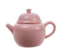 GALPADA Théière Traditionnelle en Céramique 100ml, Design Rétro Délicat Bords Ronds Lisses, Portable pour Maison et Hôtel, Service à Thé Kung Fu Simple et Créatif
