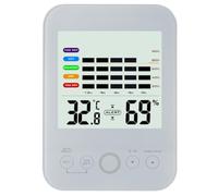 GALPADA Thermomètre Hygromètre Numérique Intérieur Écran Clair Haute Précision en Abs, pour Maison et Restaurant, sans Pile