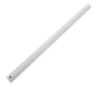 GALPADA Tige Extension Ventilateur Plafond 18 Pouces Métal Blanc | Installation Facile, Wobble Réduit, Finition Mate Électrostatique, pour Salle à Manger et Crochet