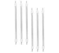 GALPADA Tubes Chauffants en Quartz Haute Température pour Mise à Niveau de Chauffage Lot de 6 Installation Facile, Matériau Quartz et Céramique pour Radiateur Électrique au Bureau