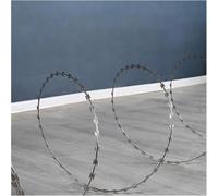 Galvanized Steel Double Spiral Barbed Wire Fencing