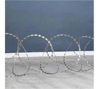 Galvanized Steel Double Spiral Barbed Wire Fencing