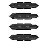 Galvanox Pozi #2 - #1 Embouts de tournevis double face de rechange pour outils multifonctions Leatherman (lot de 4)