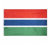 Gambie MUWO "Nations Together" Drapeau 90x150cm Taille :taille unique