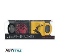 Game Of Thrones - Set 2 Mini-Mugs Targaryen & Baratheon