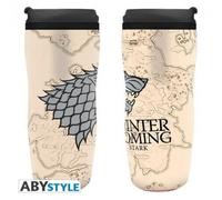 Game Of Thrones Stark Winter Is Coming Tasse À Emporter En Plastique Travel Mug