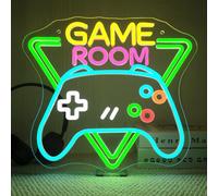 Game Room Neon LED Gaming Manette Led Mural Gaming Chambre Mural Néon Gamer Deco Game Room Décoration Gaming Zone Enseigne Lumineuse Pour Ado Gamer
