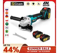 Gami 125mm M14 meuleuse d'angle sans brosse Machine de découpe meuleuse d'angle électrique sans fil outils électriques pour Makita broches de batterie 18V 1 Battery