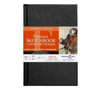 Gamma Series carnet rembordé rigide 62F 14x21,6cm 150g - Ivoire