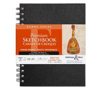 Gamma Series carnet spiralé 50F 15,2x20,3cm 150g - Ivoire