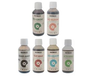 Gamme d'engrais terre 6 x 250ml BIOBIZZ