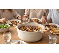 Gamme Just Perfecto : Cocotte avec couvercle 24 cm marron - JL-33