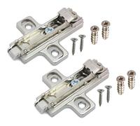 GAMOBIFER SALICE Base pour Charnières avec Déverrouillage Rapide et Couplage (Croix, H02, Métallique, 2 pièces, H02)