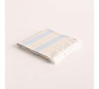 GAMUSI Serviette paréo de plage rectangulaire. Fouta de bain, tissu en relief en fil teinté, avec franges, rouge.
