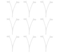 GANAZONO 10pcs Clips en V à Verrouillage en Plastique pour Accessoires Piscine, Outils de Nettoyage et Brosses, pour Sandales Femme Entretien Piscine