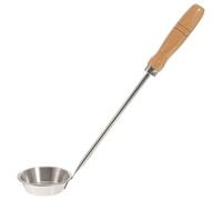 GANAZONO 1pièce Moule à Beignets Inox Alimentaire Résistant Haute Température Forme Ovale pour Snacks Frits Maison Léger et Pratique pour Pâtisseries et Boulettes