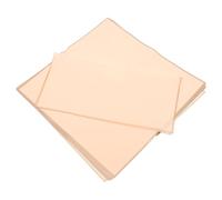 GANAZONO 20 Feuilles Papier D'emballage Fleuri pour Bouquets, Papier Fleuriste Beige, Film Gélatineux Semi-transparent Imperméable à Bord Doré, pour DIY et Saint-valentin