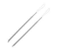 GANAZONO 2pièces Ressort de Fermeture Automatique pour Porte avec Crochet Métal Tension Précise Adapté aux Portes Intérieur Moustiquaires et Portails