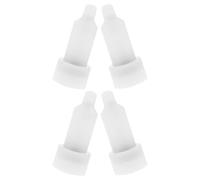 GANAZONO 4 Pièces Pompe de Distributeur de Savonnette Mural en Plastique | Remplacement Manuel, Précision de Dosage, Installation Murale Stable, Solution Hygiénique pour Cuisines et Lieux Fréquentés