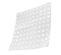 GANAZONO Autocollants à Points en Relief Butoirs de Porte Réutilisables 100 en Silicone Blanc Amélioration Sécurité Tactile pour Tiroirs et Portes pour Maison et Bureau