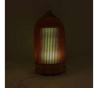 GANAZONO Brumiste D’aromathérapie Diffuseur D’arômes 5v Mini de Bureau en Bois Marron, Humidificateur Usb, Veilleuse, pour Bébé et Garçon et Filles, Chambre Bébé et Voiture