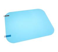 GANAZONO Film Antibuée pour Miroir de Bain Carré en Pet Adhésif Transparent, Coussinet Désembueur pour Salle de Bain et Hôtel