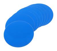 GANAZONO Patch pour Matelas Pneumatiques Auto-adhésif PVC Bleu, Kit de Réparation Pratique 10pcs pour Bouée Natation et Accessoires de Piscine en Camping