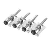 GANAZONO Pied de Nivellement Réglable 4 Pièces en Acier | Micro-réglage, Corrige les Meubles Instables, pour Chaise et Rayonnage, Pose sur Carrelage Aléatoire