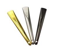 GANAZONO Spatules Couleur Aléatoire Lot de 3 en Alliage de Zinc Légères et Pratiques pour Application de Crème Visage pour Soins Peau et Lotions
