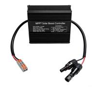 GANCEI Contrôleur de charge solaire MPPT 500 W pour 48 V 60 V 72 V EV, compatible avec batteries acides LIFEPO4, ventilateur thermostatique à écran LCD, entrée 13-60 V