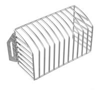 GANCEI Filtre de vidange de gouttière en acier inoxydable 304 pour toit, mur, coin feuille anti-encrassement, protection contre l'eau de pluie, empêche le blocage des débris, facile à installer (M)