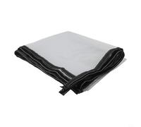GANCEI Kit d'isolation de fenêtre, film d'étanchéité coupe-vent en polyéthylène épais, housse thermique transparente pour la maison et l'hiver (120 x 140 cm)