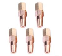 GANCEI Lot de buses de soudage en laiton pour chalumeau H01-6, pointes Oxy Propane de 0,9 à 1,3 mm, chauffage par pliage en métal (1,2 mm)