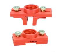 GANCEI Outil applicateur de colle pour le travail du bois à grande ouverture, réglable de 10 à 22 mm pour panneaux de bois et bandes de bandes pour projets de bricolage (orange)
