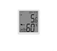 GANCEI Thermomètre hygromètre numérique, -20 °C à 50 °C, 20 % à 95 % RH, grand écran LCD, support magnétique, pour capteur externe, pour laboratoire de pharmacie, usage industriel (pour tm-1)