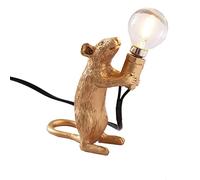 GANDUNQI Lampe De Table en Forme De Souris, Lampes d'animaux Scandinaves, Lampes De Chevet pour Enfants, Lampes De Chevet CréAtives, Mobilier De Salon Et De Chambre à Coucher.