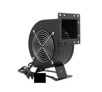 GANGSUQD Ventilateur centrifuge de 120 W avec bride ronde pour chauffage, ventilation et chaudières à bois pour extérieur, couleur noire, pour voiture, ordinateur