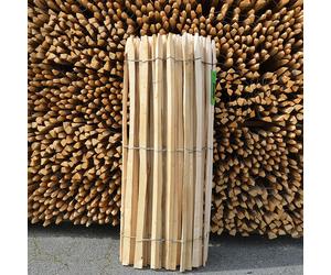 Ganivelle en Châtaignier Refendu - H.1,20 x L.10 m - écart 7/8 cm